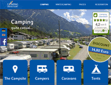 Tablet Screenshot of camping-oberstdorf.de